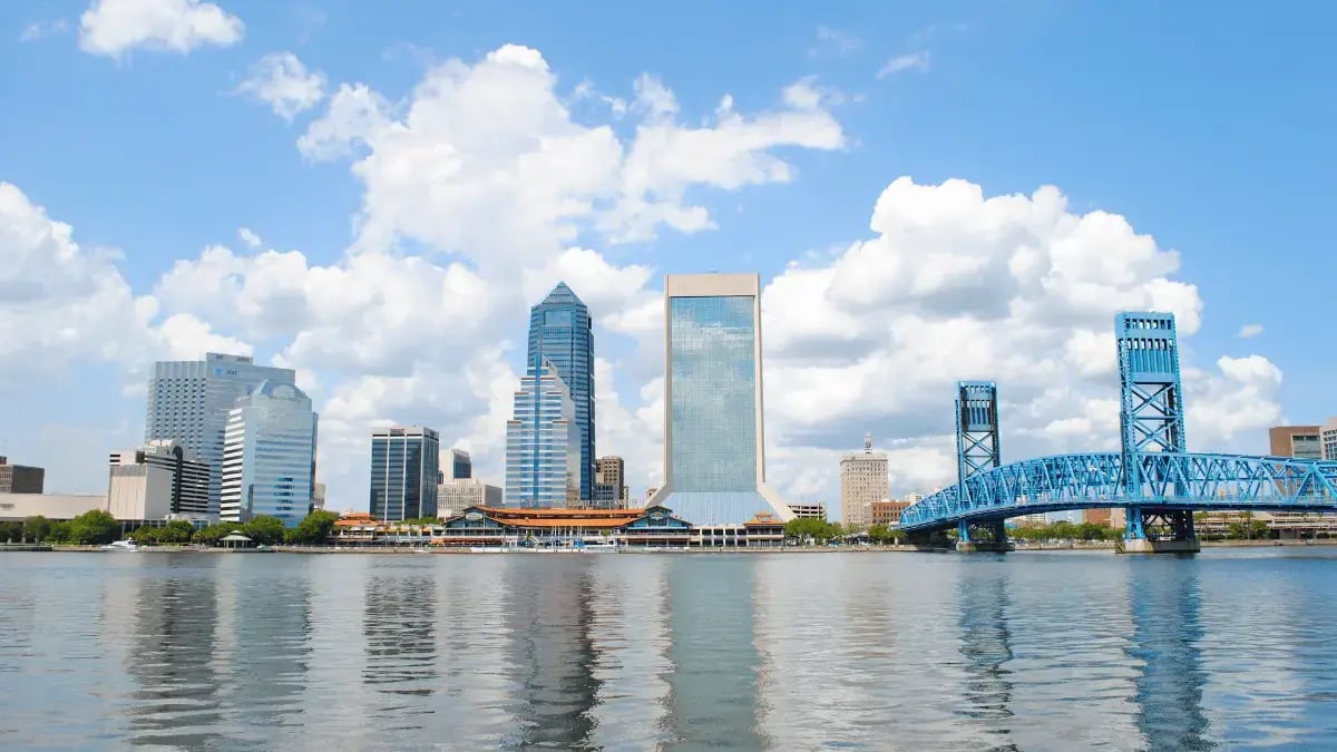 skyline of jacksonville florida