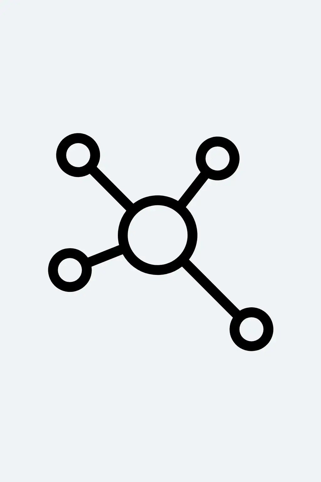 Icon representing network or infrastructure connections